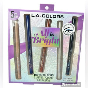 NIB All is Bright Defined Looks 5-Piece Eyeliner Set